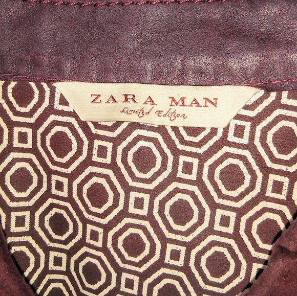 Zara Leather Over Shirt - Picture 5 of 7